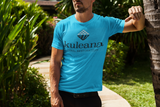 kuleana coral restoration nonprofit 100% cotton teal blue t-shirt